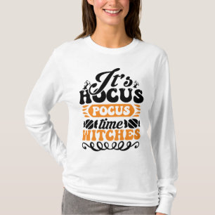 T-shirt son hocus pocus time sorcières
