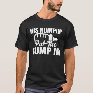 T-shirt Son Humpin Met la bosse en Faire-part de grossesse
