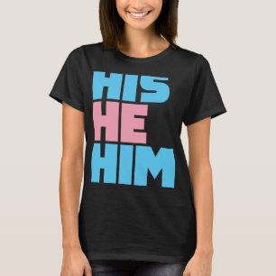 T-shirt Son Il Respecte Mes Pronononounes Transgenre LGBTQ