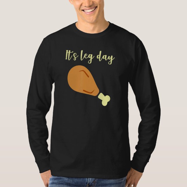 T-shirt Son Jour de la Jambe (Devant)