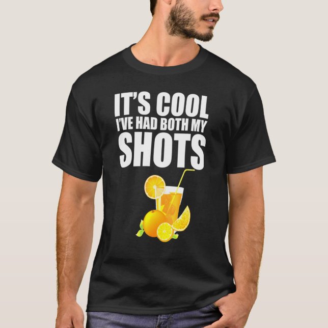 T-shirt Son Kool Ive Avait À La Fois Mes Chaussures Tequil (Devant)