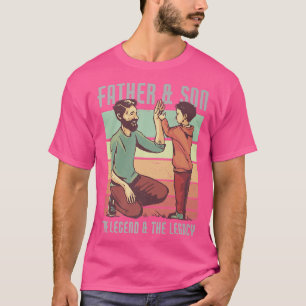 T-shirt Son Legend Legacy Papa Papa Papa Papa Papa Papa Gr