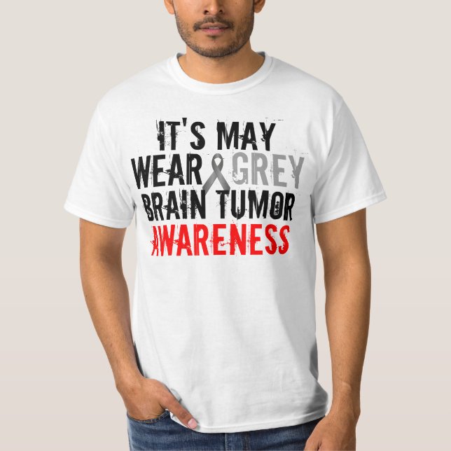 T-SHIRT SON MAI, PORTE LE GRIS (Devant)