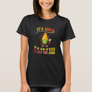 T-shirt Son Maïs Sur La Foule Il A Le Jus