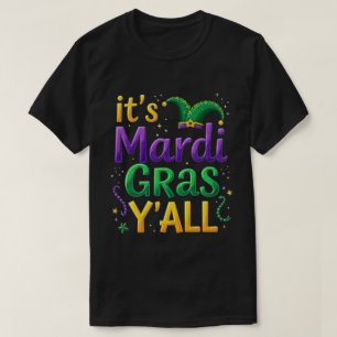 T-shirt Son Mardi Gras Yall Mardi Gras Costume Parade