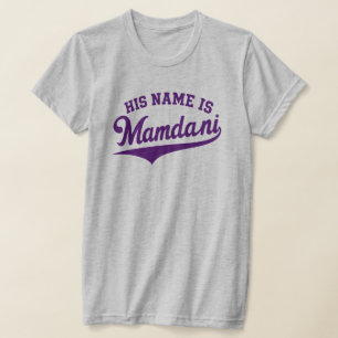 T-shirt Son nom est Zohran Mamdani Mème Maire de New York