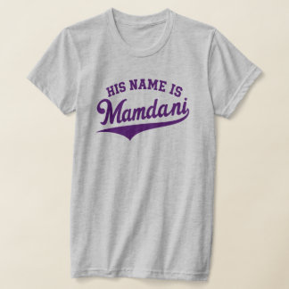T-shirt Son nom est Zohran Mamdani Mème Maire de New York
