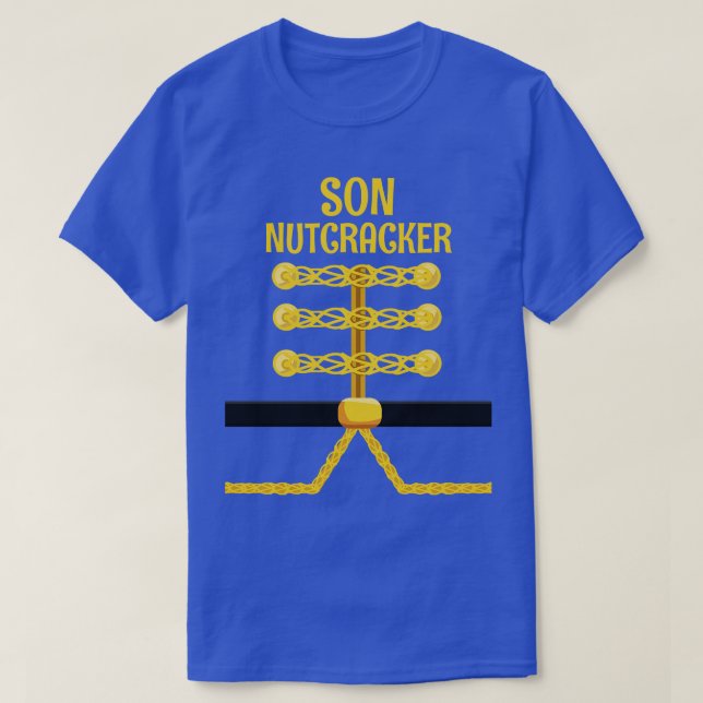 T-shirt SON Nutcracker Correspondance de la famille Noël (Design devant)