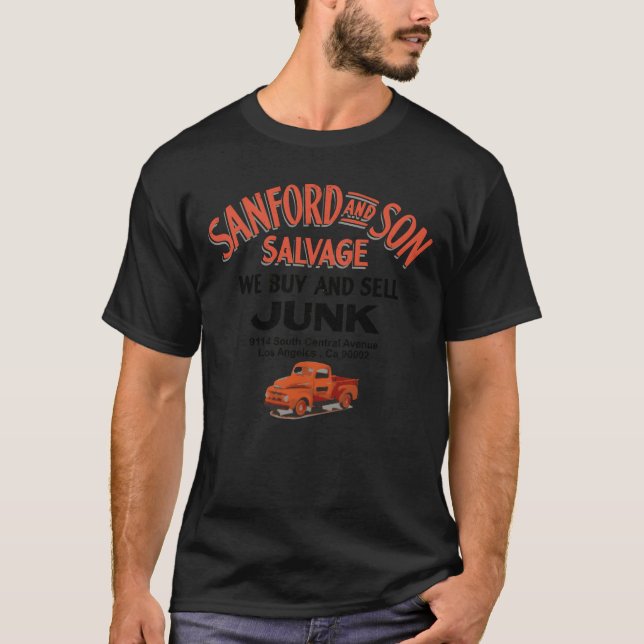 T-shirt Son of Sanford Salvage Sign boy (Devant)