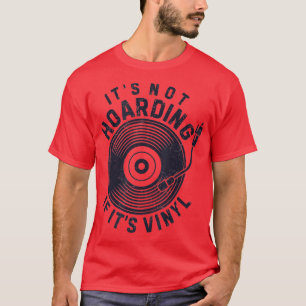T-shirt Son Pas D'Accumulation Si Son Amateur De Vinyle Co