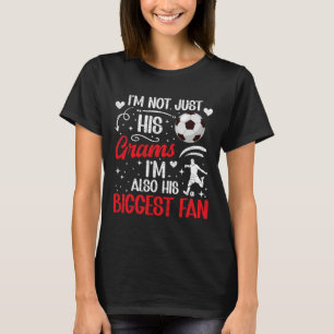 T-shirt Son plus grand fan Grams de soccer d'un joueur de
