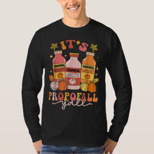 T-shirt Son Propofall Y'all Merci infirmière RN ICU infirm