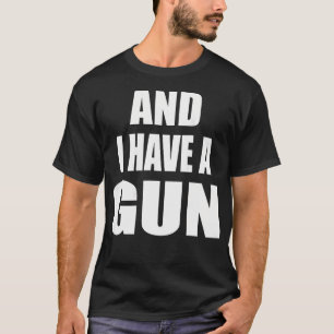 T-shirt Son Quatre Loko Vendredi Et J'Ai Un Arme Vintage P