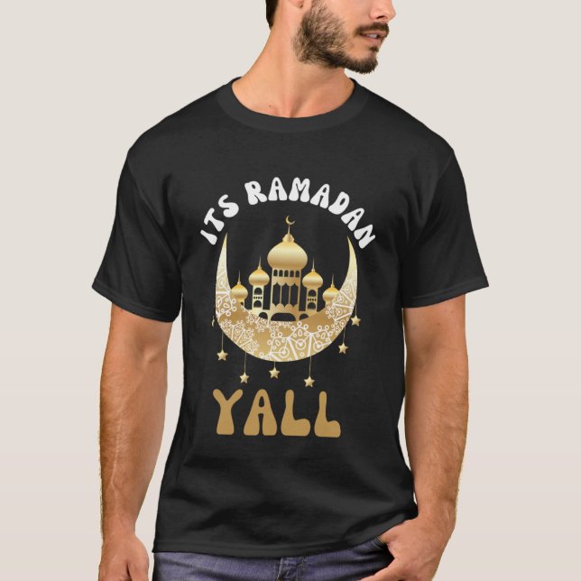 T-shirt Son Ramadan Yall Ramadan Kareem Fast Islam Muslim (Devant)
