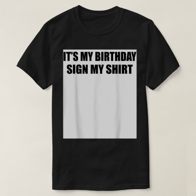 T-shirt Son signe d'anniversaire MyCool et mignonne drôle  (Design devant)