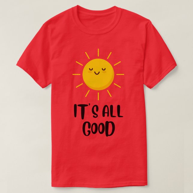 T-shirt Son soleil tout bon (Design devant)