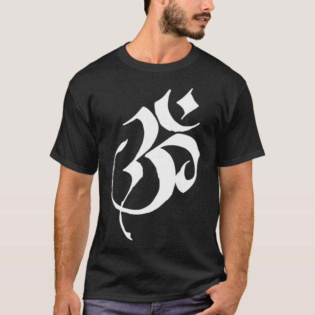 T-shirt Son Spirituel Sacré Aum Om (Devant)