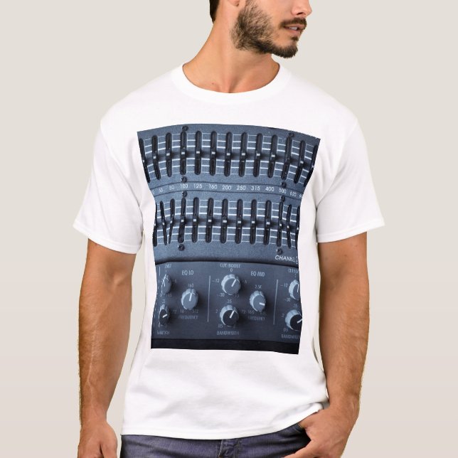 T-shirt Son Studio : Symphonie couleur mélangeur (Devant)