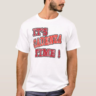 T-shirt Son temps de cadence