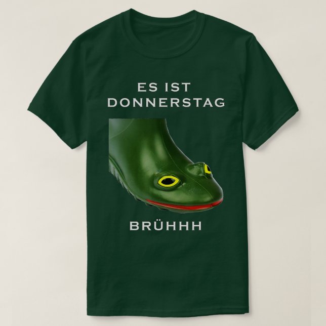 T-shirt Son Tonnerday Brow mèmes Internet Drôle Tortoise (Design devant)