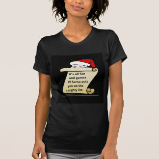 T-shirt Son tous les amusement et jeux jusqu'à Père Noël
