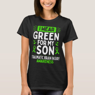 T-shirt Son Traumatic Brain Injury Sensibilisation Écran