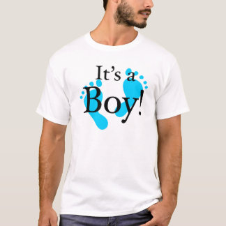 T-shirt Son un garçon - bébé, nouveau-né, célébration