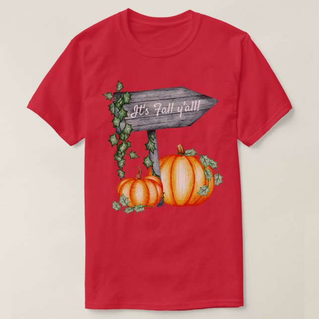 T-shirt Son Yall Automne2 (Design devant)