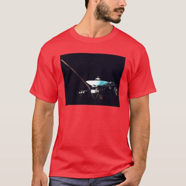 T-SHIRT SONDE SPATIALE VOYAGER (Devant)