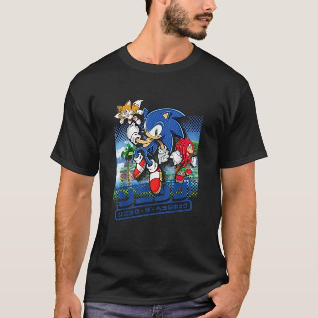 T-shirt Sonic & Friends (Devant)