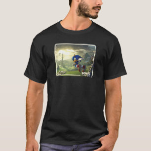 T-shirt Sonic Frontiers - poster art