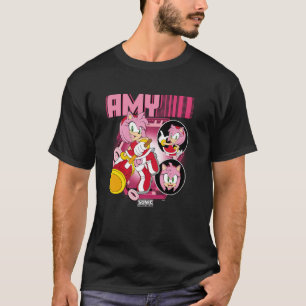 T-shirt Sonic The Hedgehog Amy Rose Poster Multi Poster