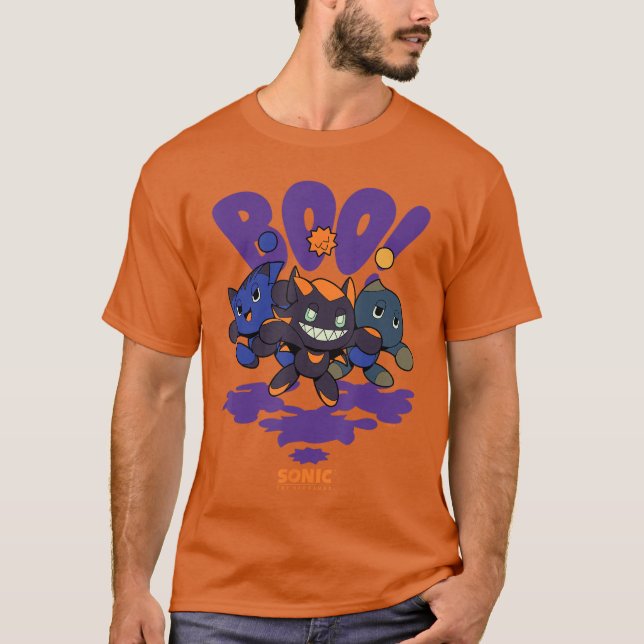 T-shirt Sonic The Hedgehog Chao Tales Halloween Boo Trio (Devant)
