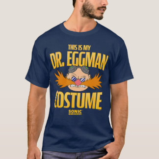 T-shirt Soniche Hedgehog Halloweenhis Is My Dr Eggman Cost