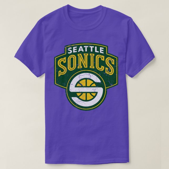 T-shirt Sonics de Seattle (Design devant)