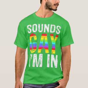 T-shirt Sonne Gay Im Dans Les Cadeaux De Fierté LGBT