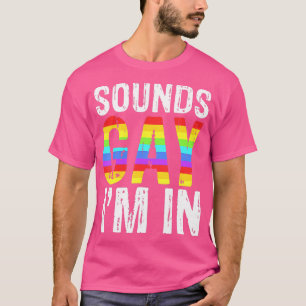 T-shirt Sonne Gay Im Dans LGB Pride Cadeaux