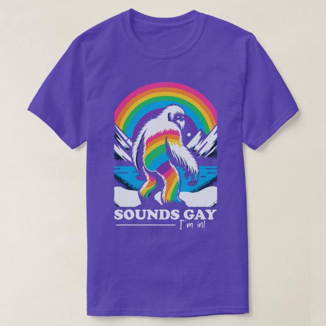 T-shirt Sonne Gay Im En Arc-En-Ciel Gay pride (Design devant)