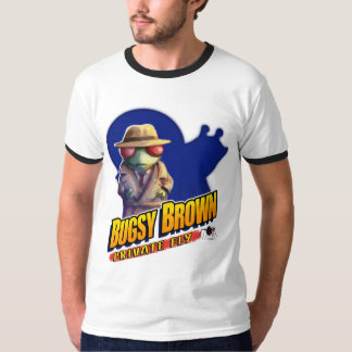 T-shirt Sonnerie Brown de dessin de Bugsy