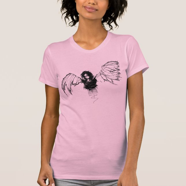 T-shirt sonnerie d'ange d'emo (Devant)