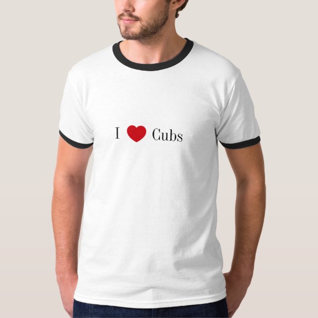 T-shirt Sonnerie de CUB du coeur I (Devant)