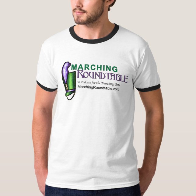 T-shirt Sonnerie de marche T de table ronde (Devant)