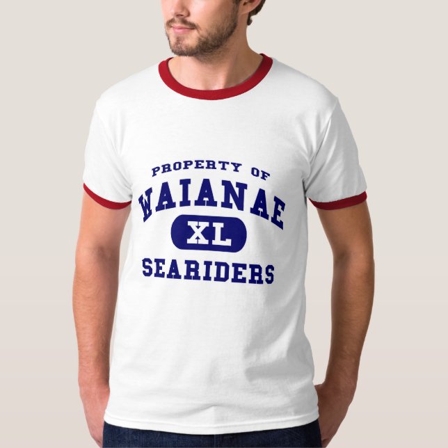 T-shirt Sonnerie de Waianae Seariders (Devant)