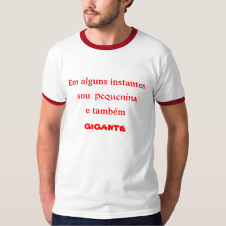 T-shirt Sonnerie rouge particulière d'Infinito