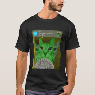 T-shirt Sonnette Il y a un mouvement à votre porte d'entré