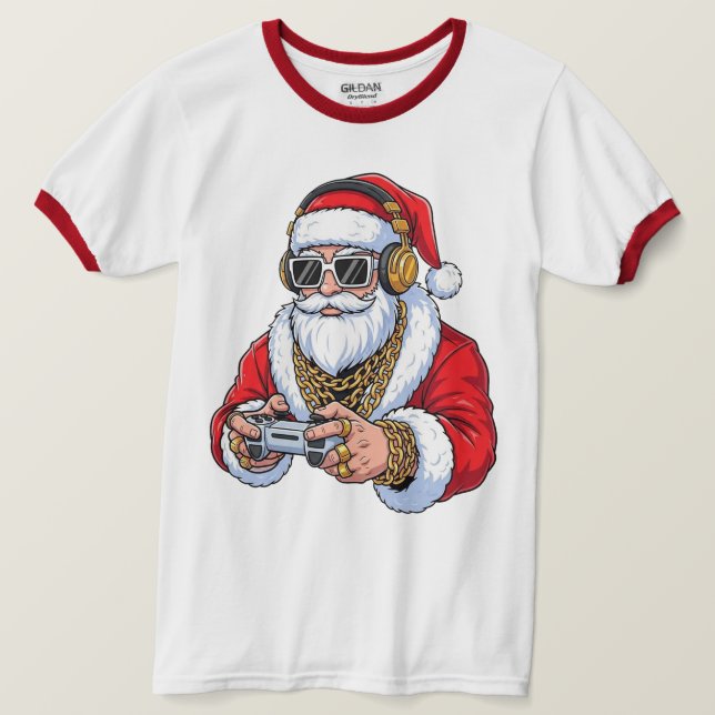 T-Shirt Sonneur de Noël (Design devant)