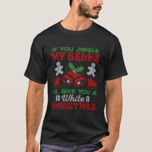 T-shirt Sonnez Mes Cloches Je Vous Donnerai Un Blanc Laid