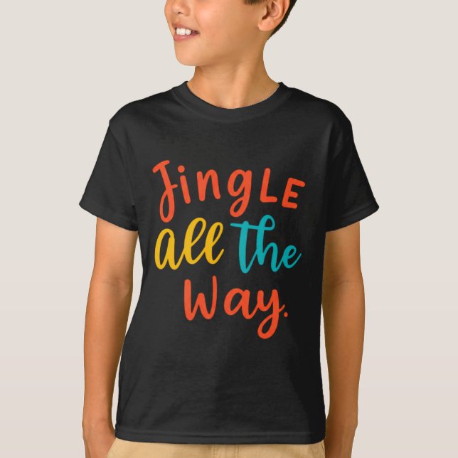 T-shirt Sonnez tout au long du chemin  (Devant)