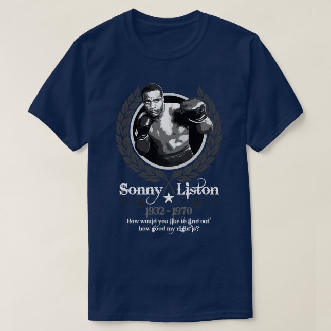 T-shirt Sonny Liston (Design devant)