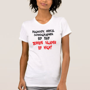T-shirt Sonographe Médicale de diagnostic de couche de zom